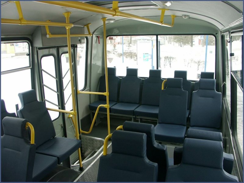 ПАЗ 4234 желтый салон