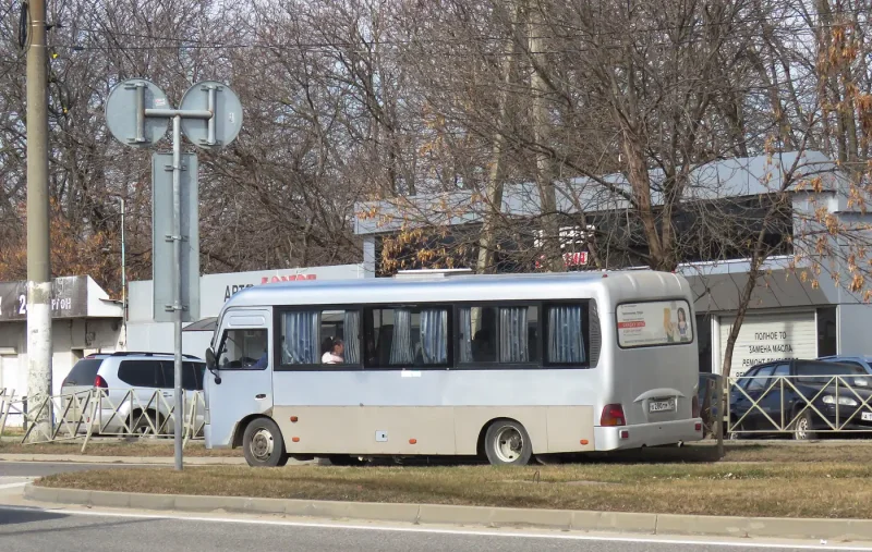 Автобус из бумаги ПАЗ 32054