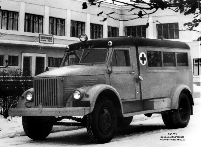 ПАЗ 653 штабной