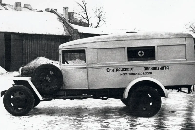 ГАЗ 55 санитарный