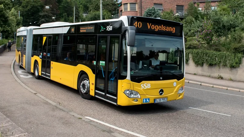 Mercedes Citaro гармошка