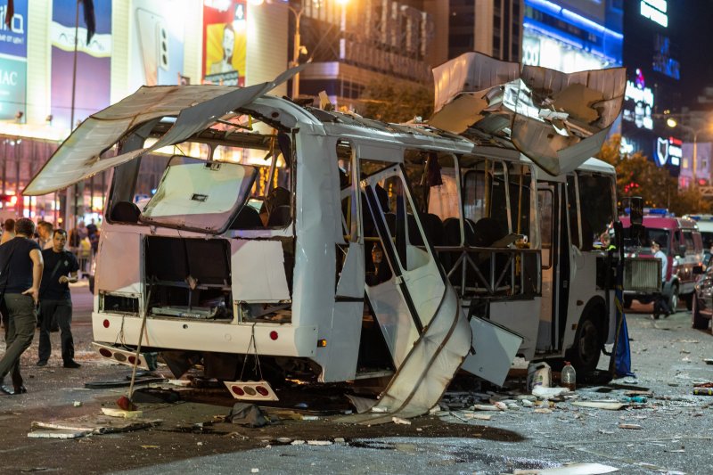 Взрыв автобуса в Воронеже 12 августа 2021 года
