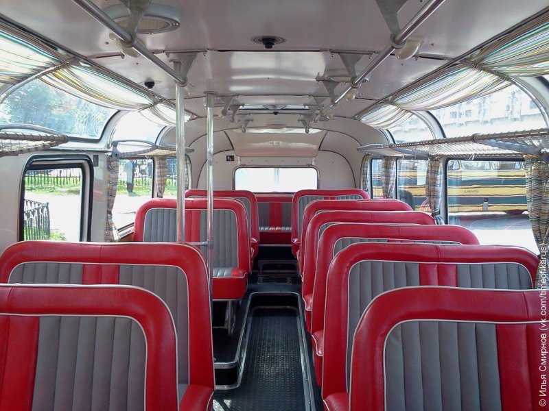Автобусы Икарус 55 салон