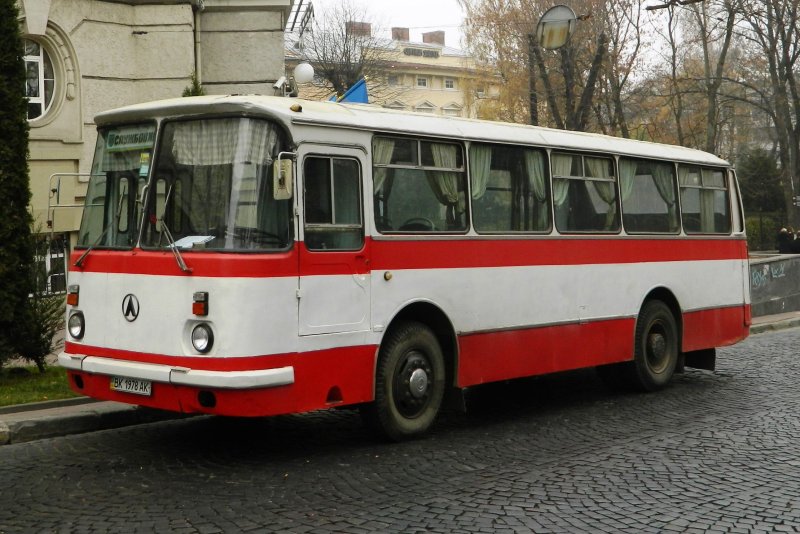 ПАЗ-651 С прицепом ПАЗ 750