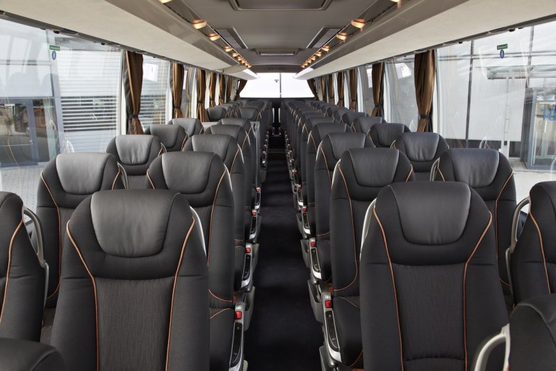 Setra s416 салон