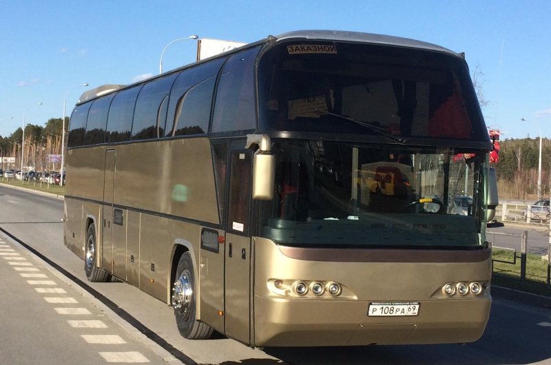 Неоплан n316 салон