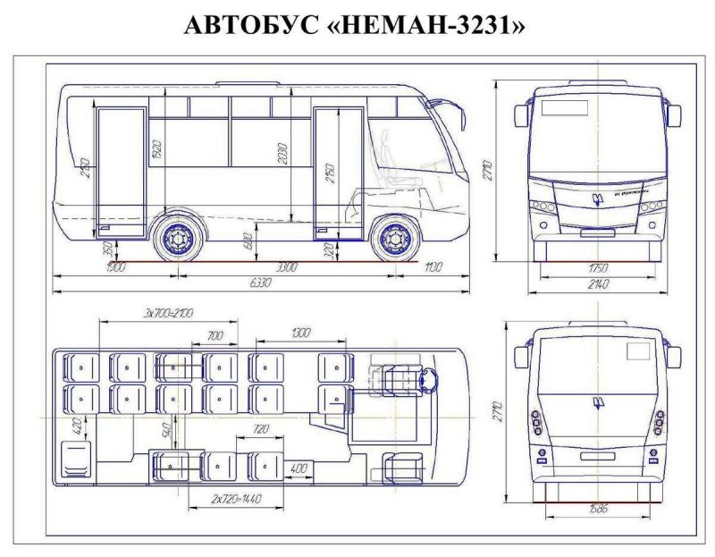Iveco Neman 4202 салон