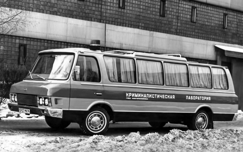 ЗИЛ-118 микроавтобус 1975 салон
