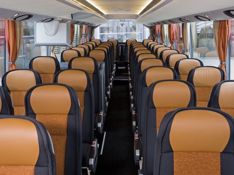 Setra s431 DT салон