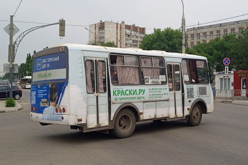 Автобус 14 в Воронежский ЛИАЗ