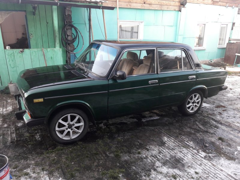 Lada 2106 зеленый металлик 963