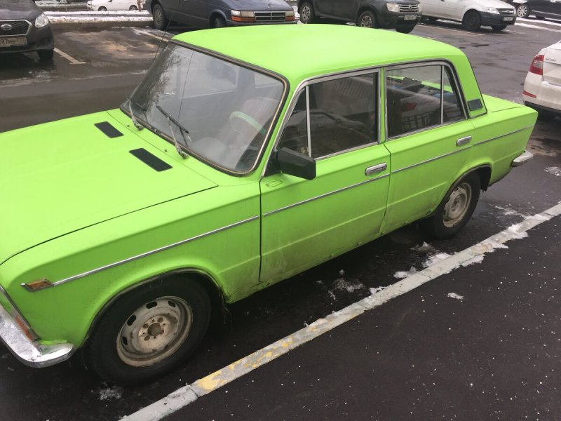 ВАЗ 2106 салатовая