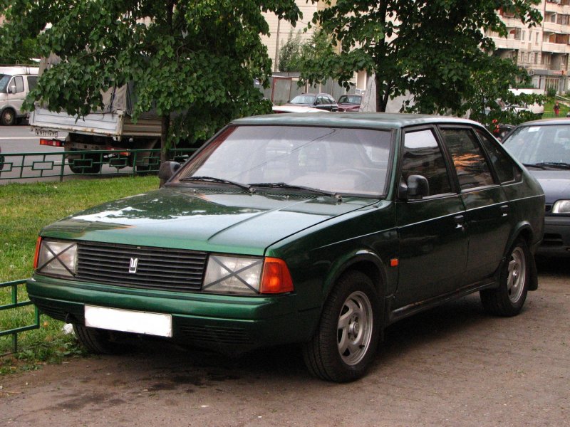 Москвич 2141 зеленый