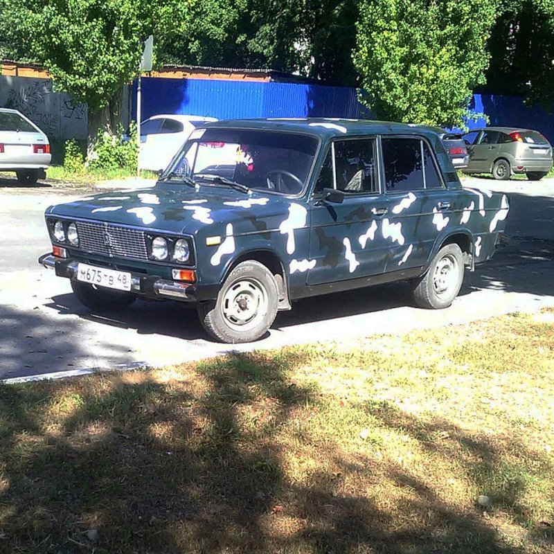 ВАЗ 2106 камуфляж