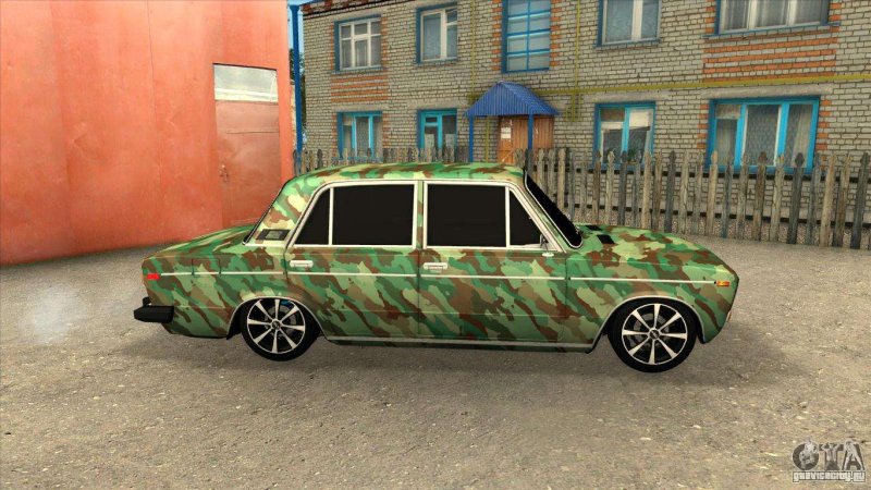 ВАЗ 2106 камуфляж