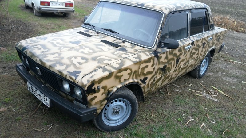Лада 2106 камуфляж