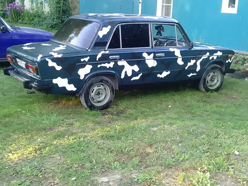 Лада 2106 камуфляж