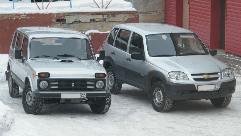 ВАЗ 2131 И Chevrolet Niva