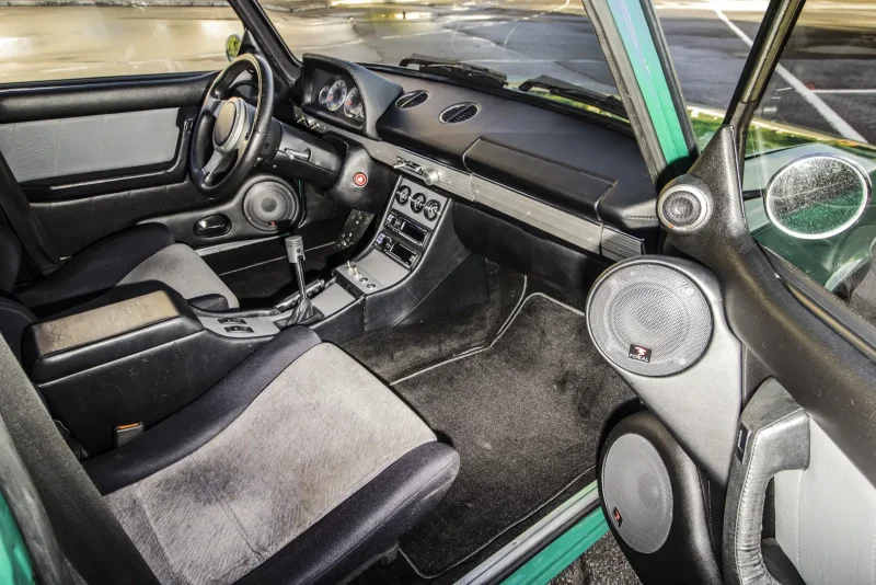 Fiat 124 и ВАЗ 2101 салон