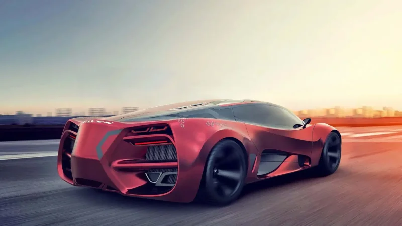 Суперкар Lada Raven 2021