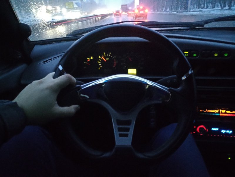ВАЗ 2112 В темноте
