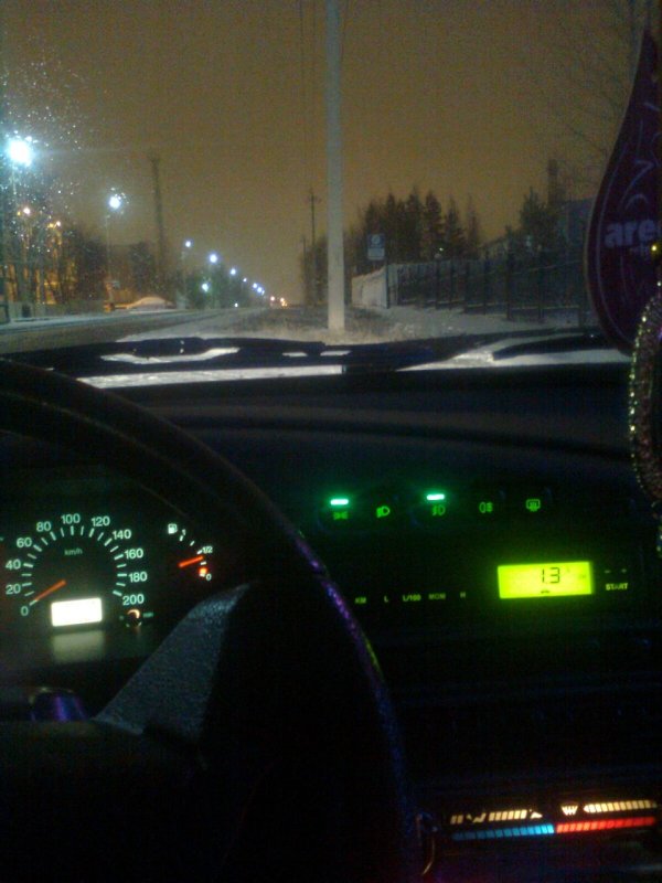 ВАЗ 2114 бункер с салона