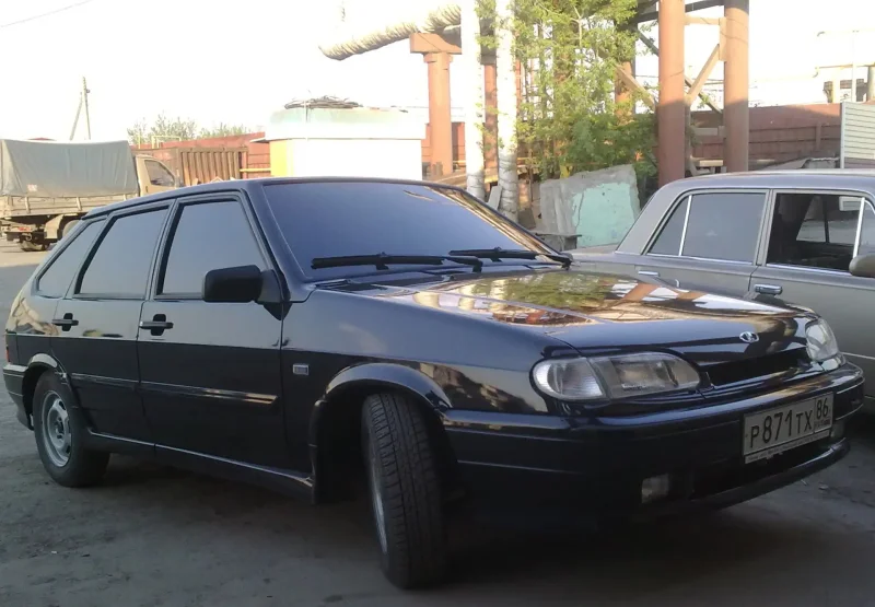 ВАЗ 2114 цвет космос