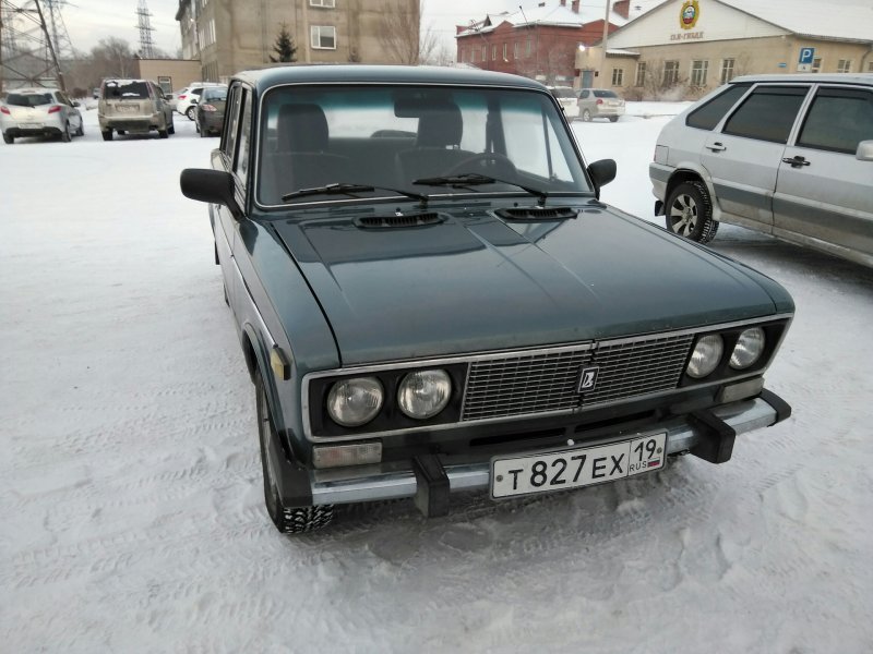 ВАЗ 2106 серо зеленый металлик