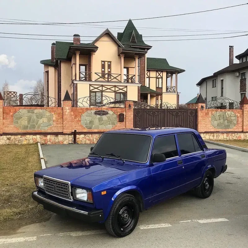 ВАЗ 2107 Снежка опер стайл