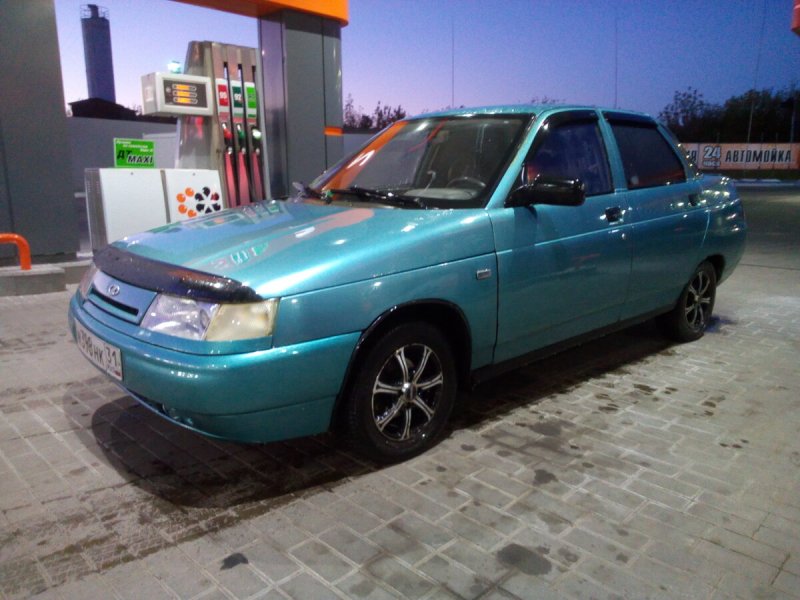 Лада 2110 цвет Афалина