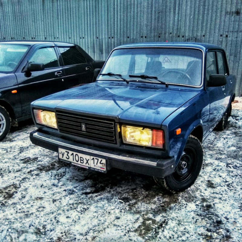 ВАЗ 2107 индиго 441