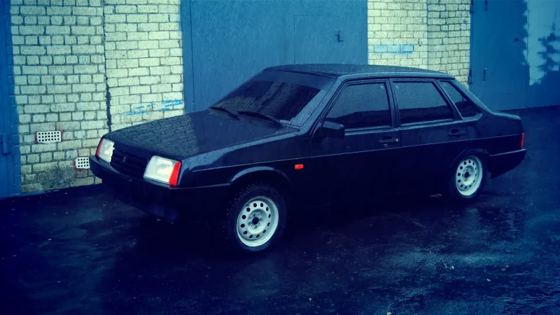 ВАЗ 99 тонированная