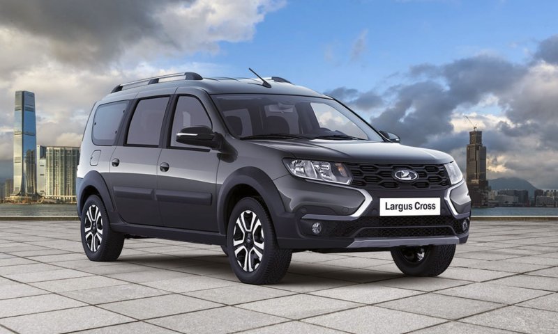 Lada Largus черный