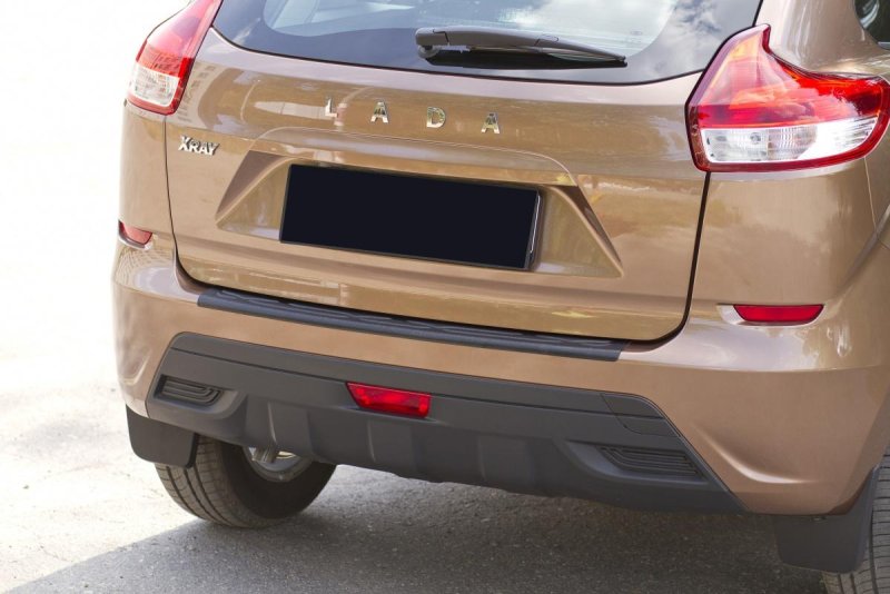 Накладка бампера Lada x ray заднего