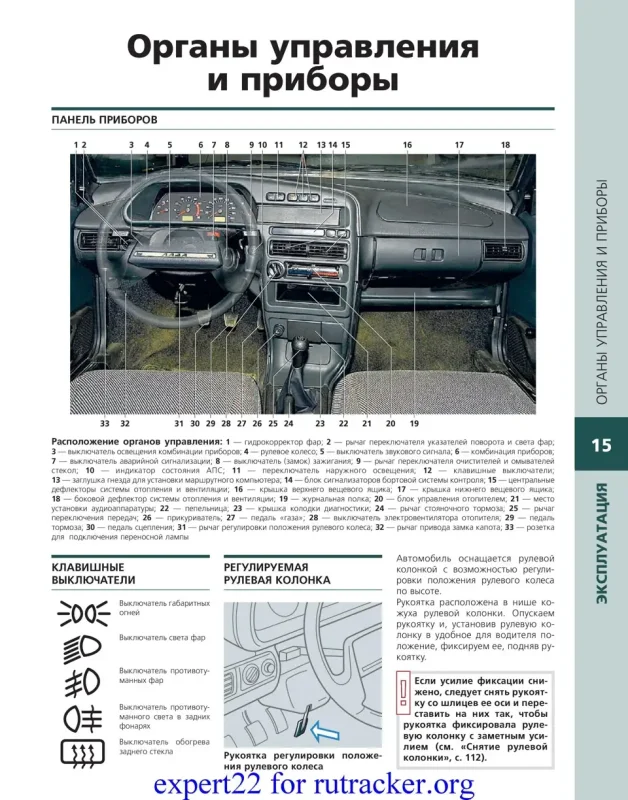 Детали передней части кузова ВАЗ 2115