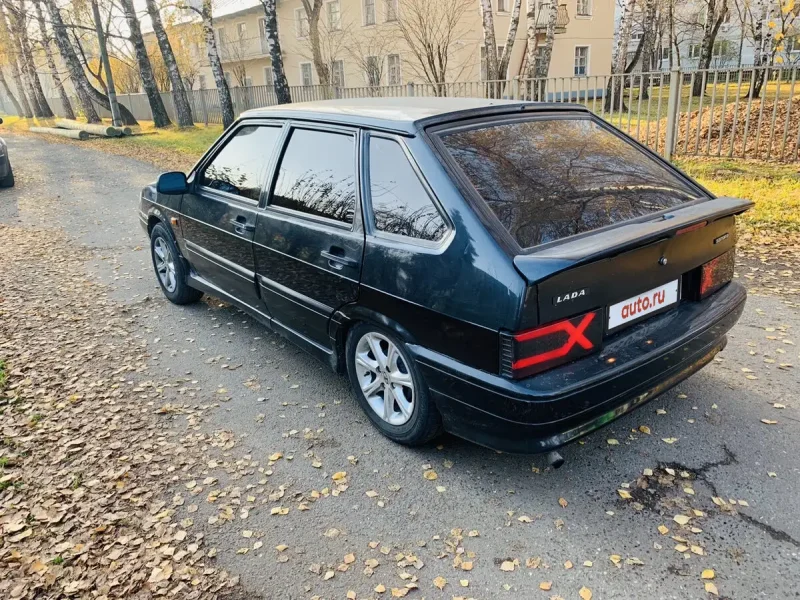 ВАЗ 2114 тюнинг черный