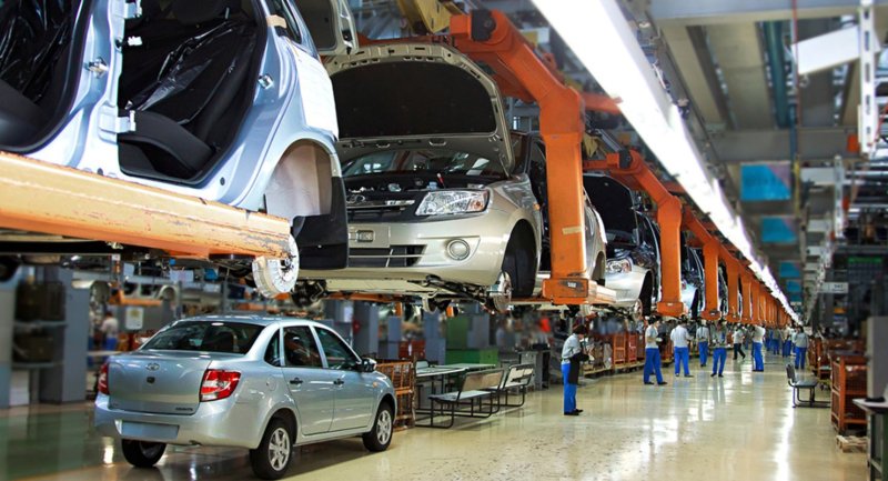 АВТОВАЗ конвейер Lada Granta