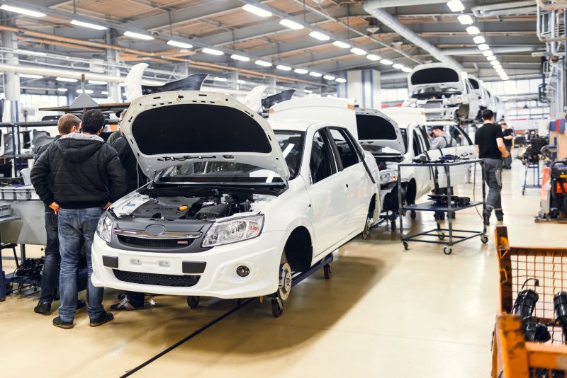 АВТОВАЗ линия сборки Granta