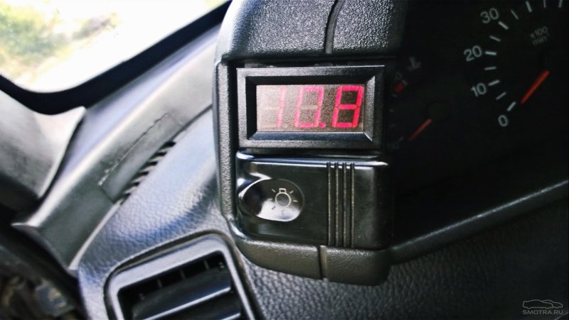 Часы ВАЗ 2110 подсветка