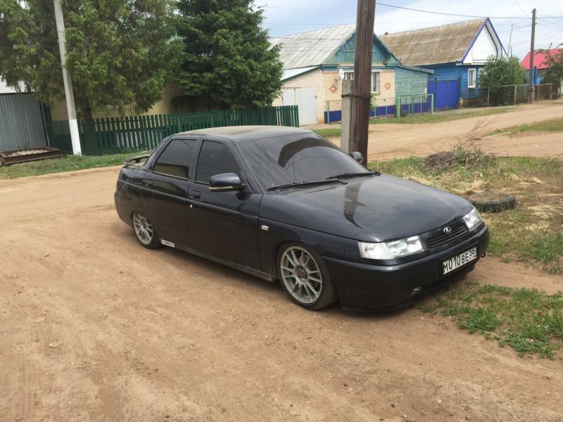 Лада 2110 черная
