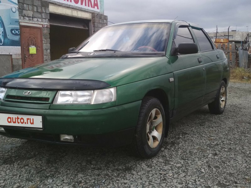 ВАЗ 2110 зеленая игуана