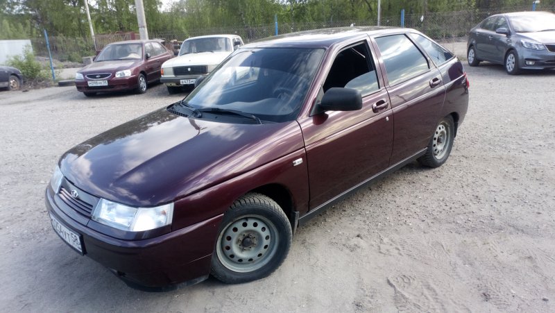 ВАЗ 2110 бордовая
