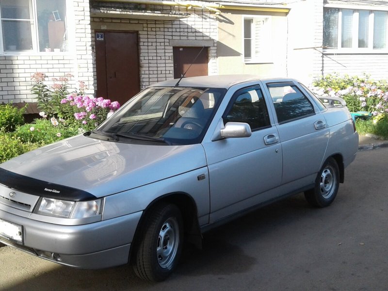 Лада 2110 серо зеленый