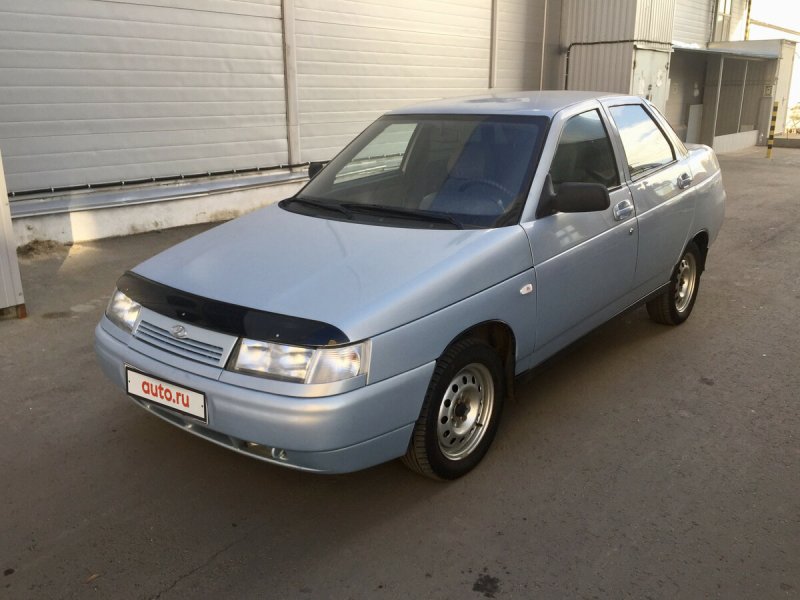 ВАЗ 2110 серо голубой