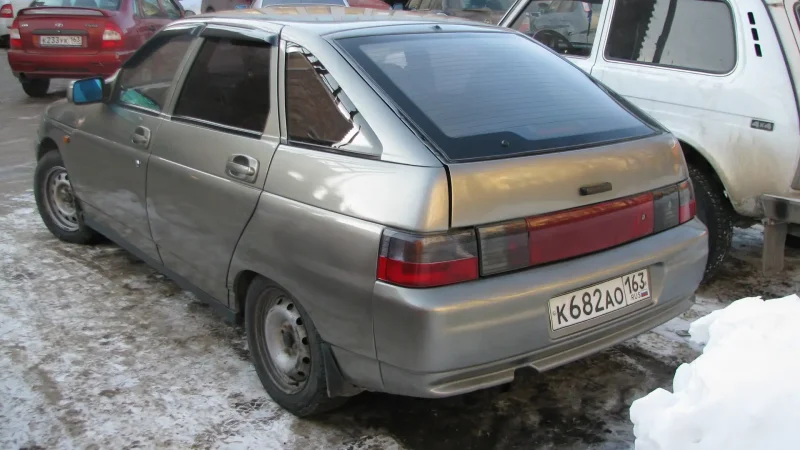 ВАЗ 2110 серебристо серо-зеленый