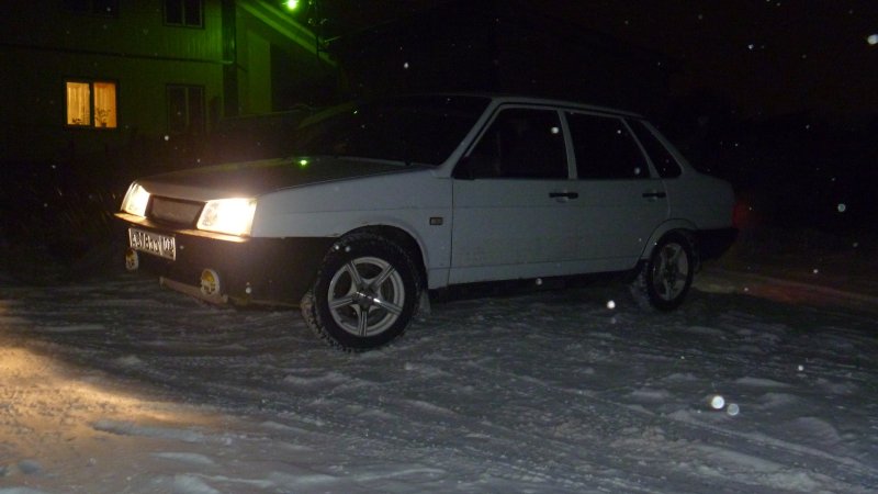 ВАЗ 21099 В темноте