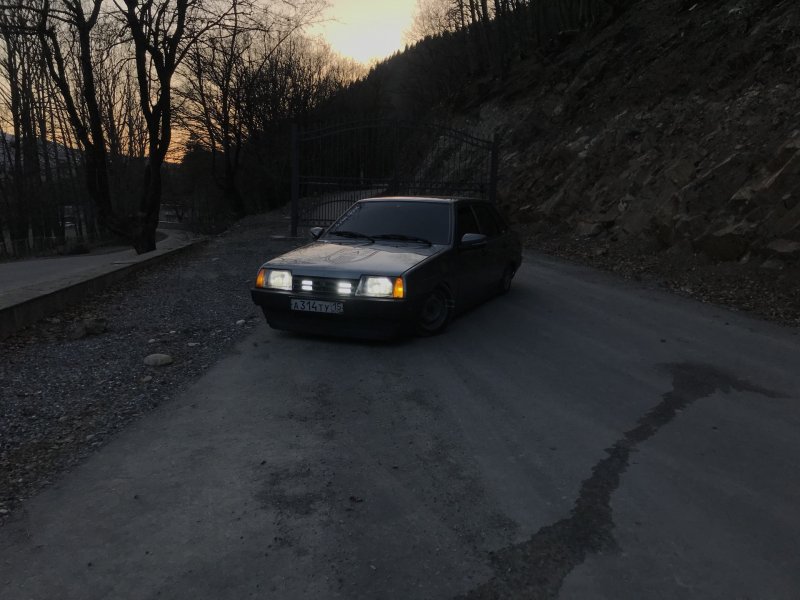 Вспышки на ВАЗ 21099