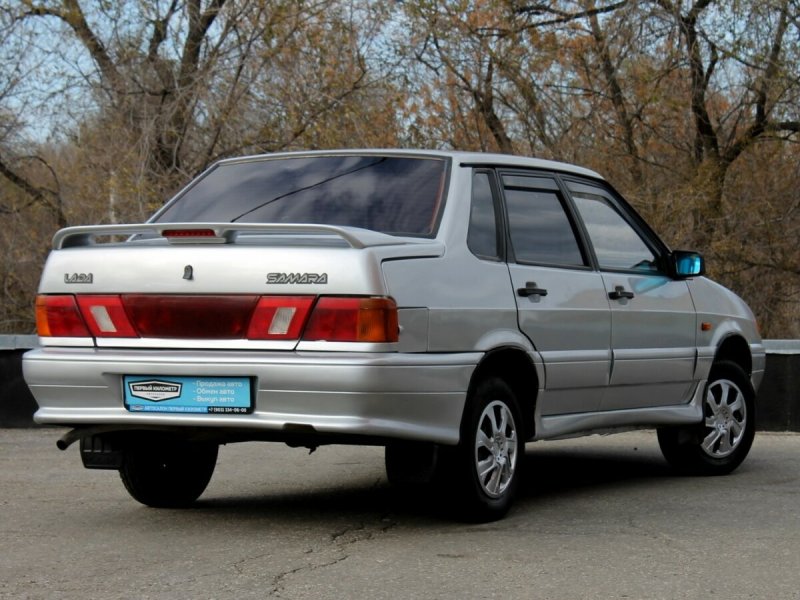 Лада 2115 серебристая
