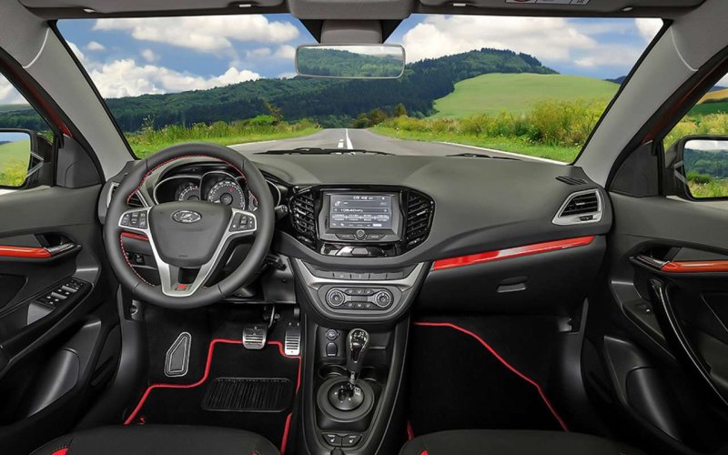 Lada Vesta 2020 салон