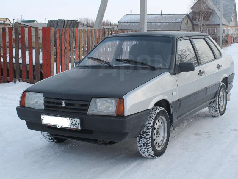 ВАЗ 21099 цвет Снежная Королева